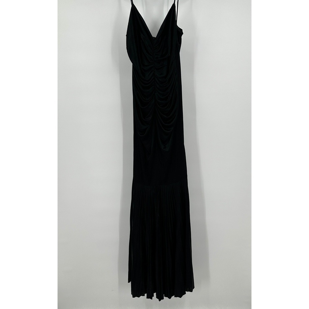 Womens Vintage‎ Y2K Whimsigoth Maxi Slip Dress Size L Dark Romance Vamp Evening